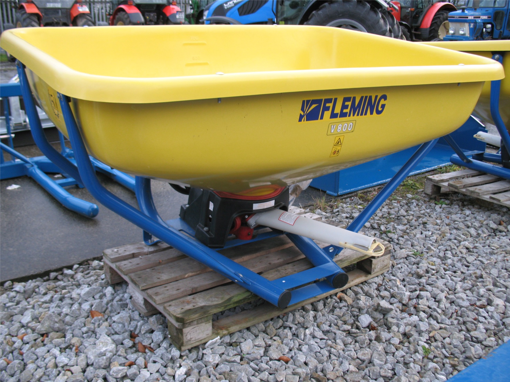 Fleming V800 Fertiliser Spreader Gary Brogan Tractors